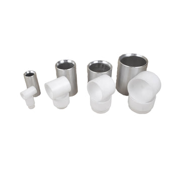 Choose your size bath bomb mold made from aluminum and acetal