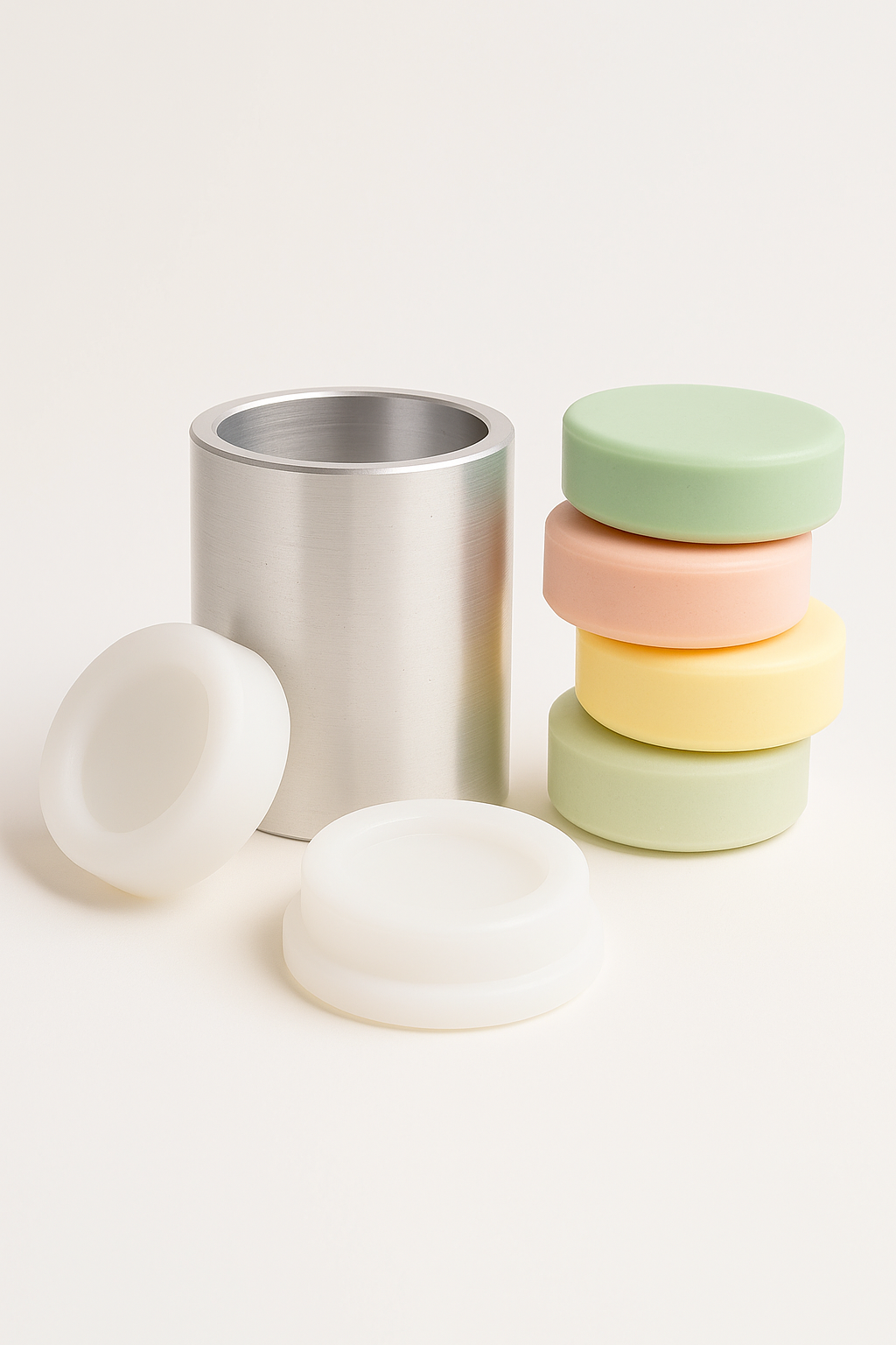 Shampoo Bar & Shower Steamer Mold – DIY Soap Making Tool | Multiple Sizes