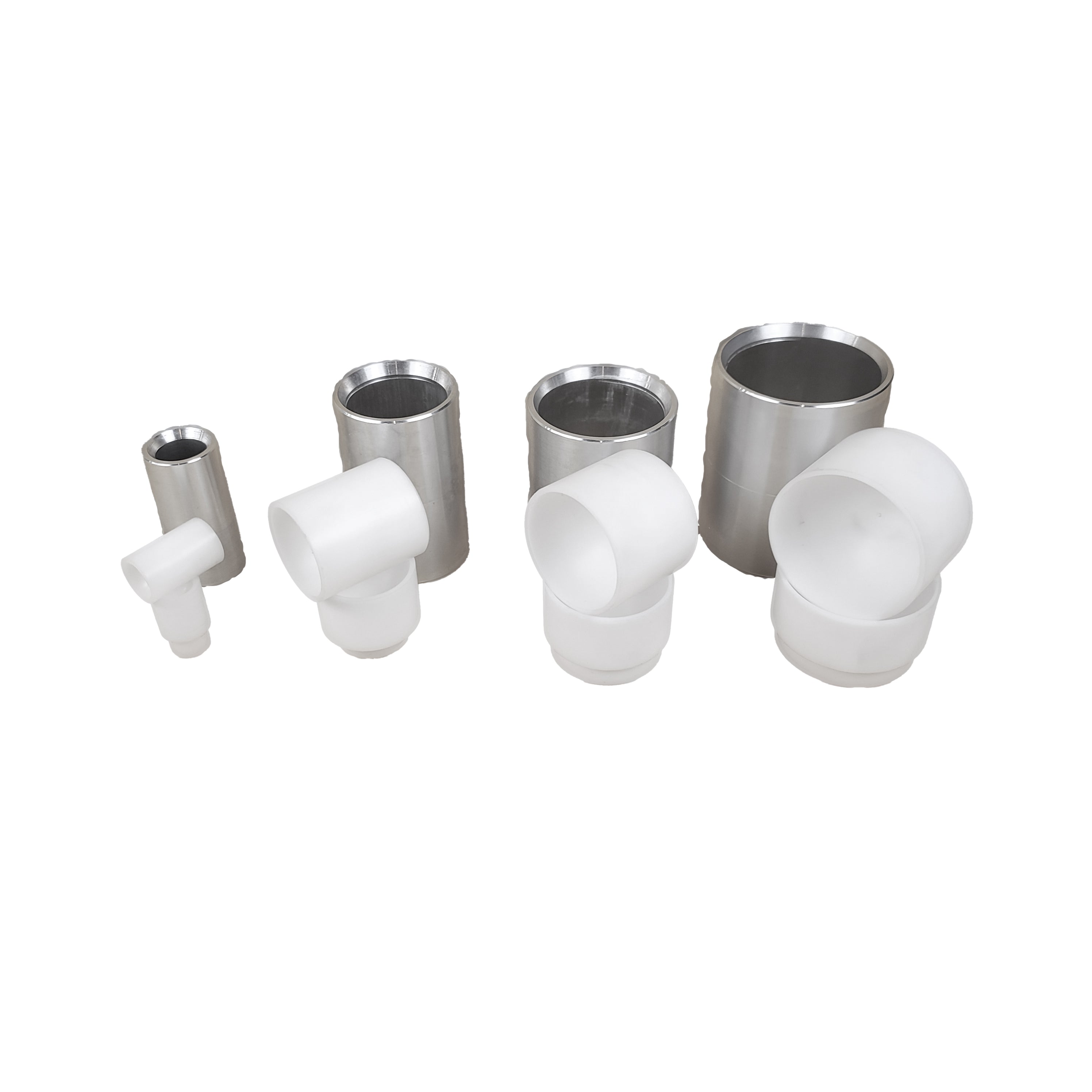 Choose your size bath bomb mold made from aluminum and acetal