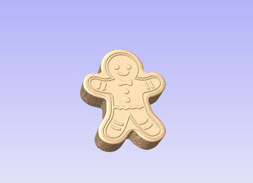 Gingerbread Man HDPE Bath Bomb Mold - Bath Bomb USA